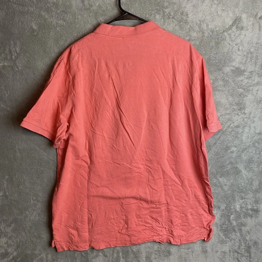 Polo Ralph Lauren Mens XL Classic Fit Polo Shirt Red Embroidered Logo